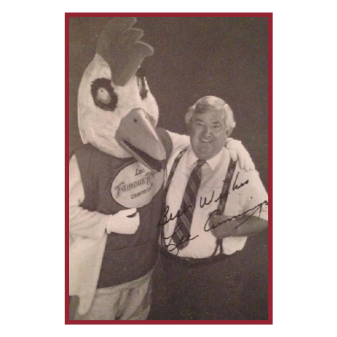 Lee with Chicken - Canvas Wrap