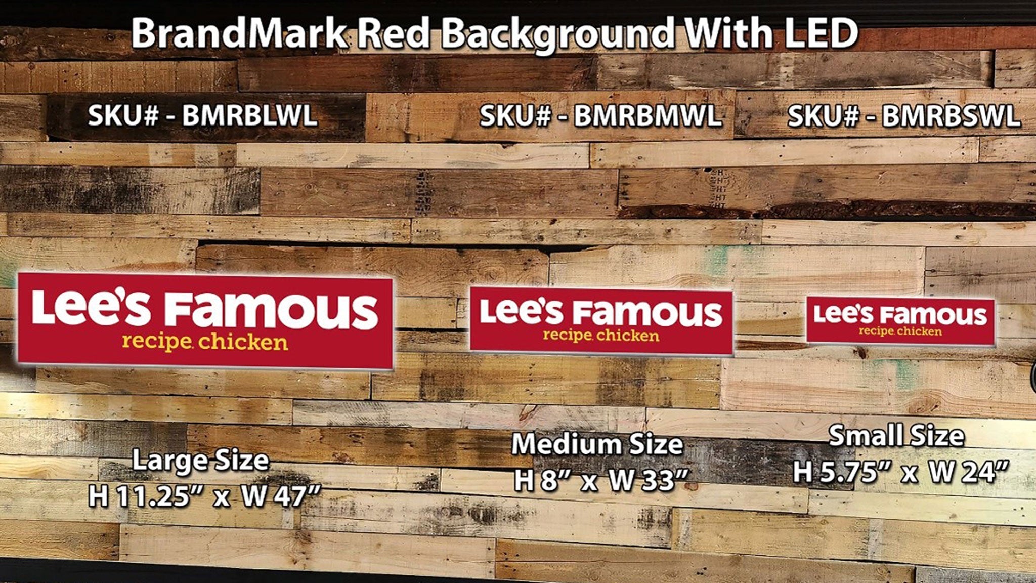 BrandMark Red Background