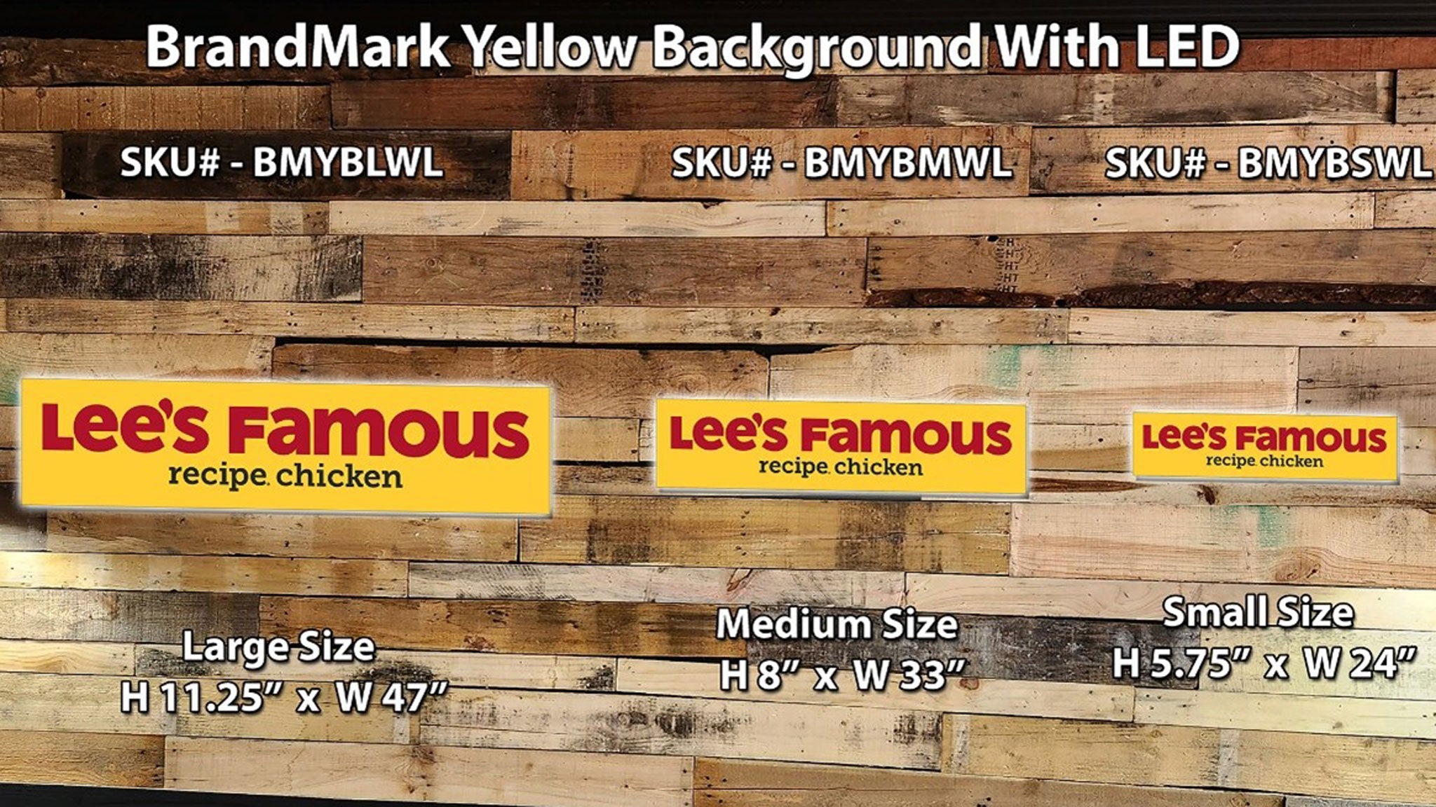 BrandMark Yellow Background