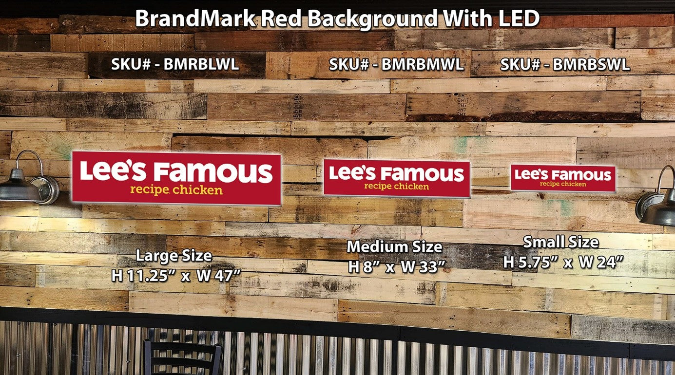 BrandMark Red Background