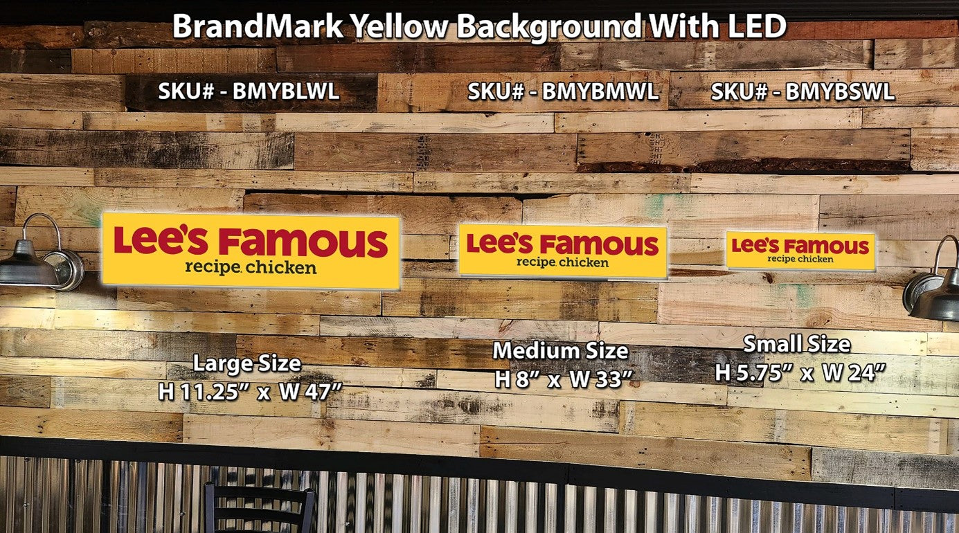 BrandMark Yellow Background