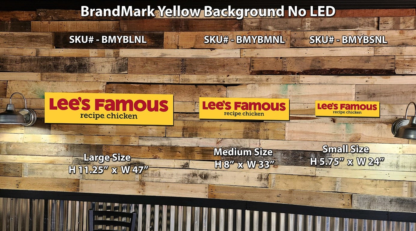 BrandMark Yellow Background