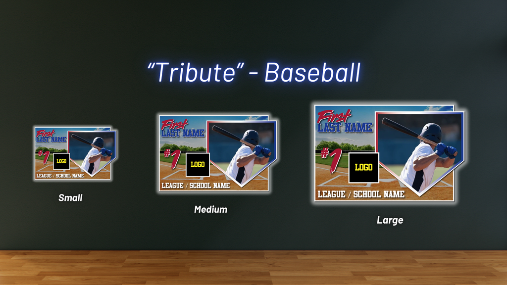 Tribute Baseball Wall Art