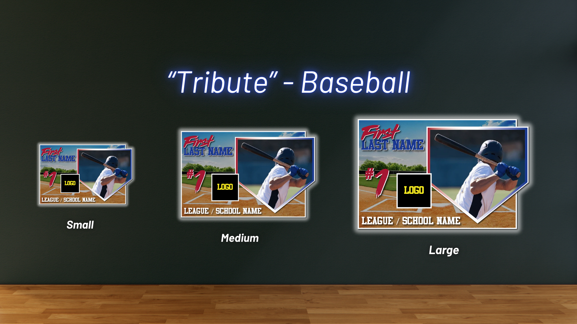 Tribute Baseball Wall Art