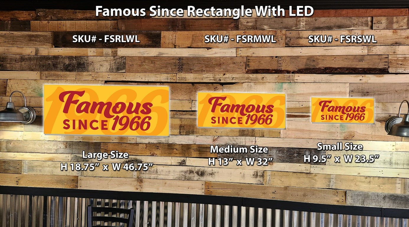 Famous Since 1966