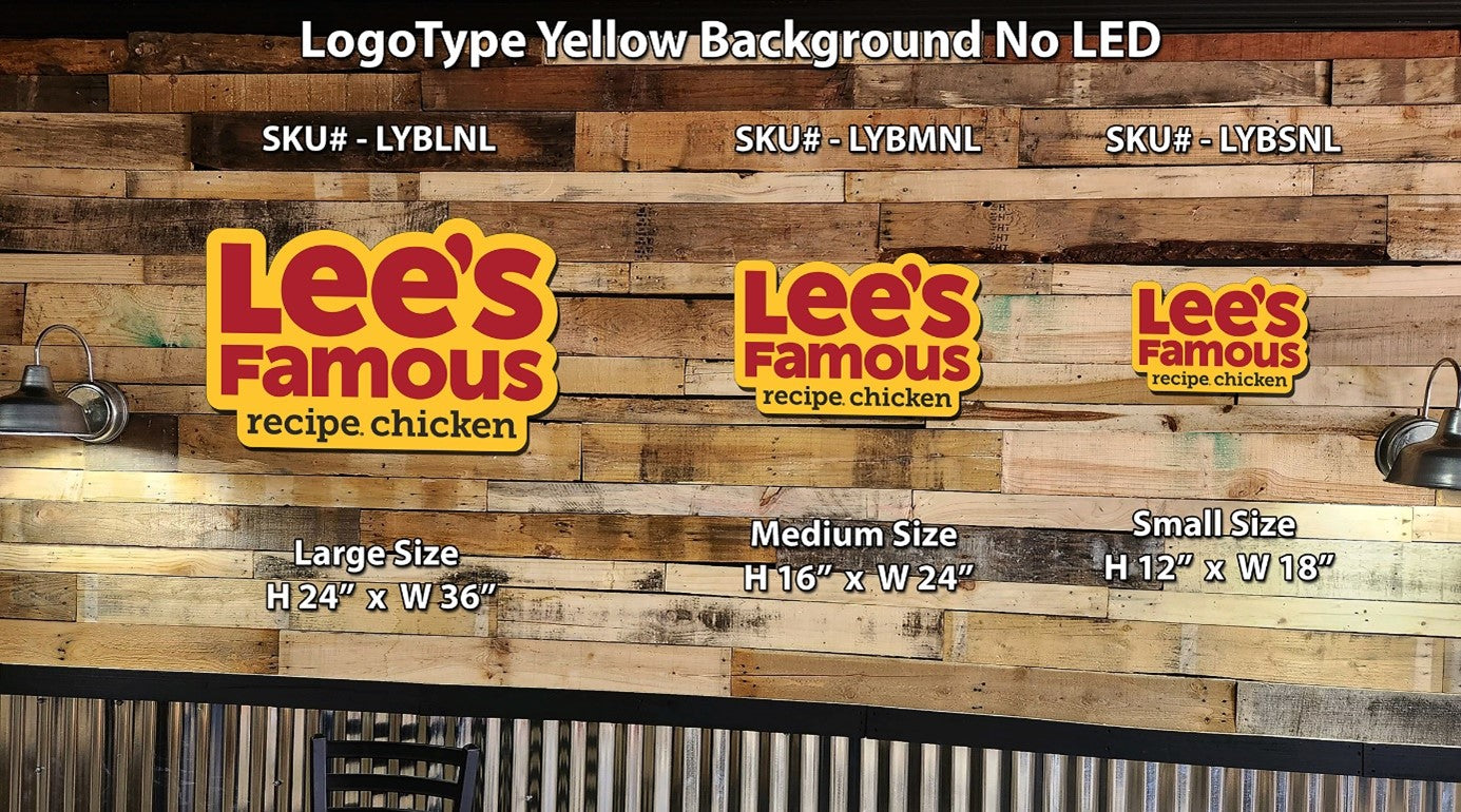 Logotype Yellow Background