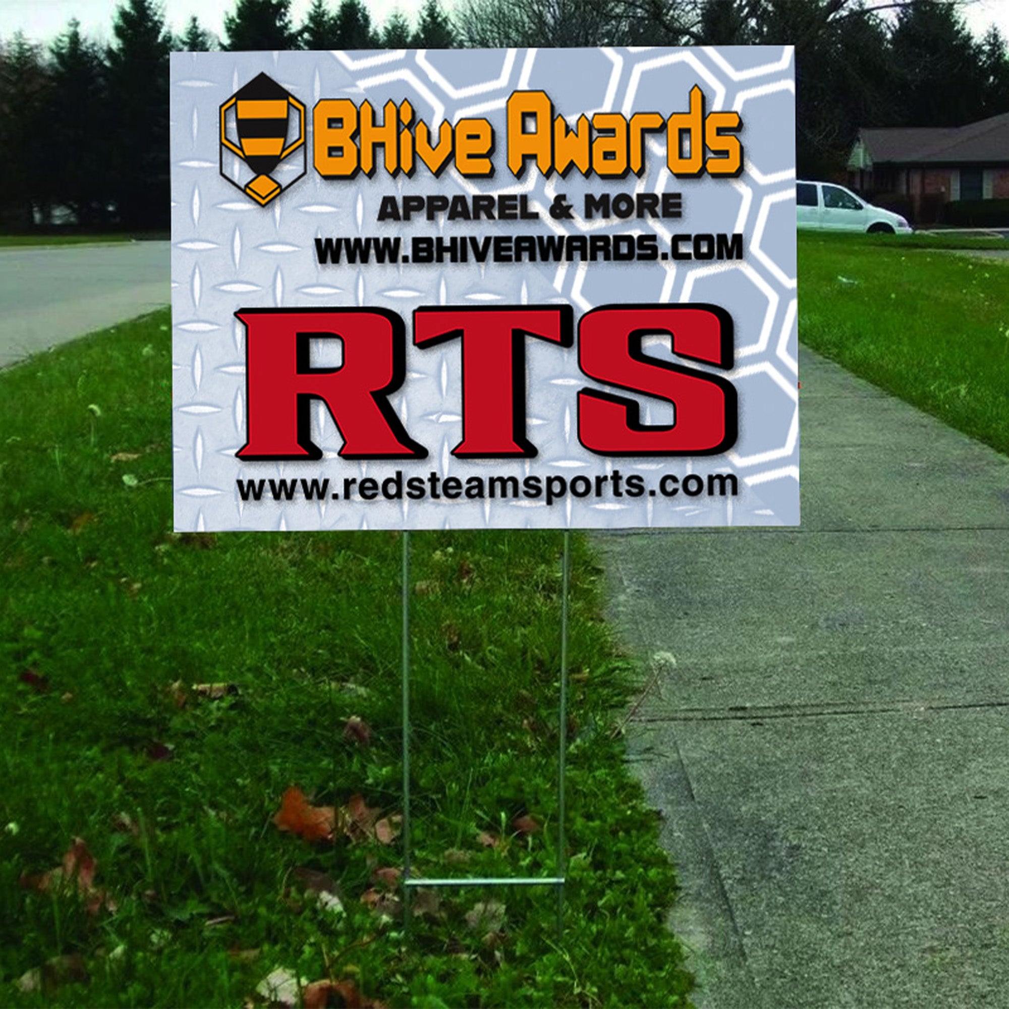 Single Sided Outdoor Yard Signs