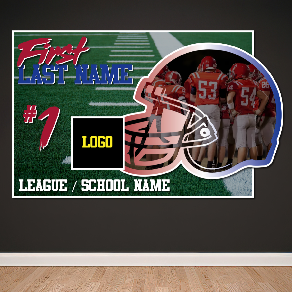 Football MVP "Tribute" Wall Art