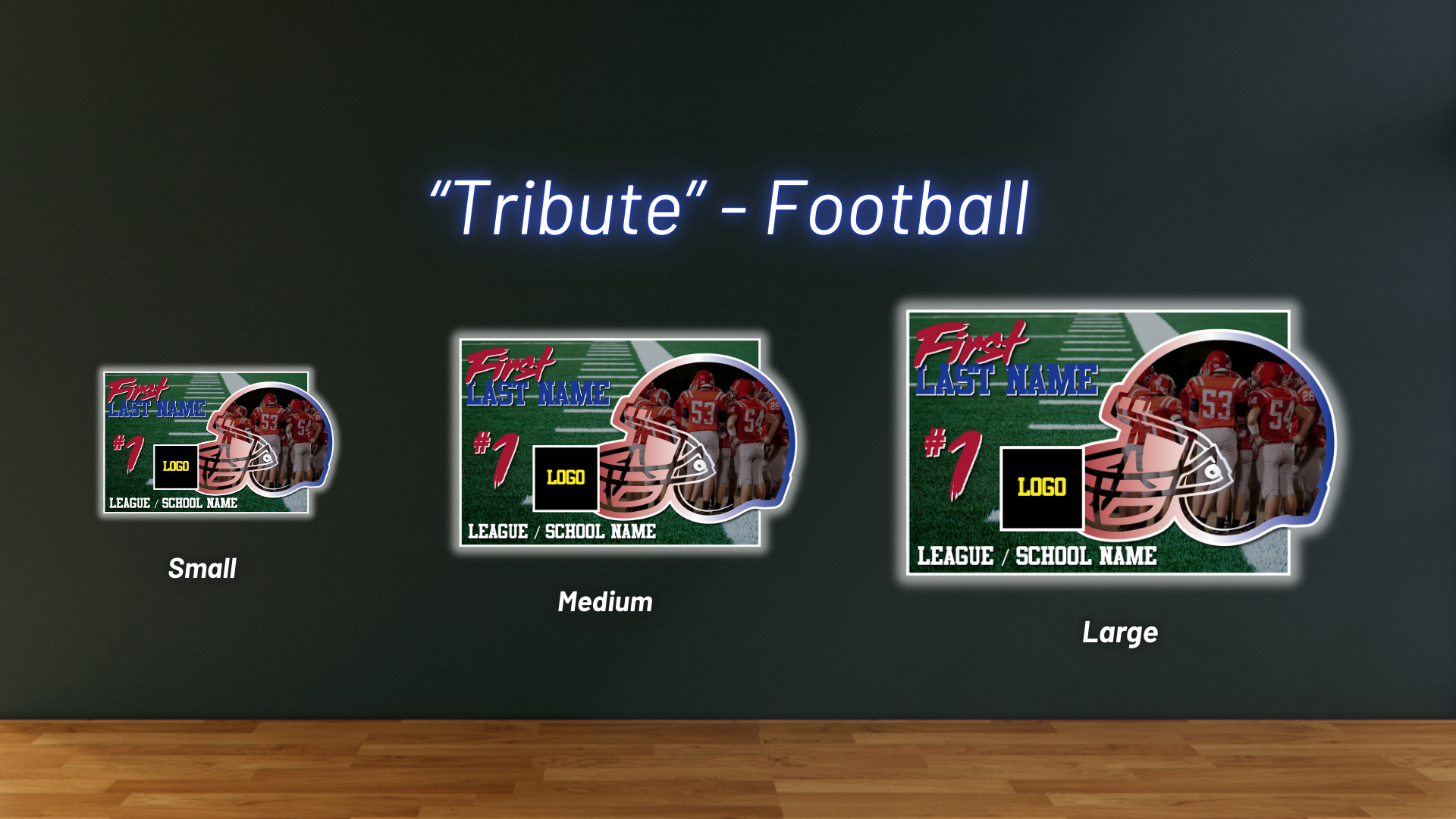 Tribute Football Wall Art