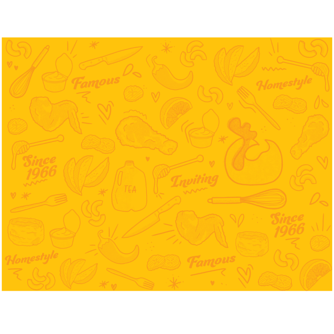Lees Chicken Vinyl Wall Wrapping