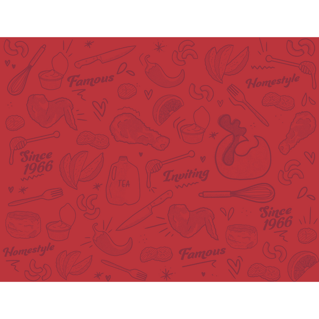 Lees Chicken Vinyl Wall Wrapping