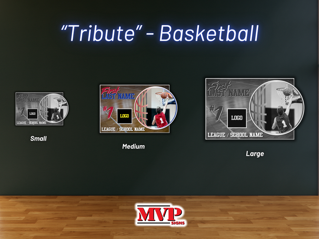 Tribute Basketball Wall Art