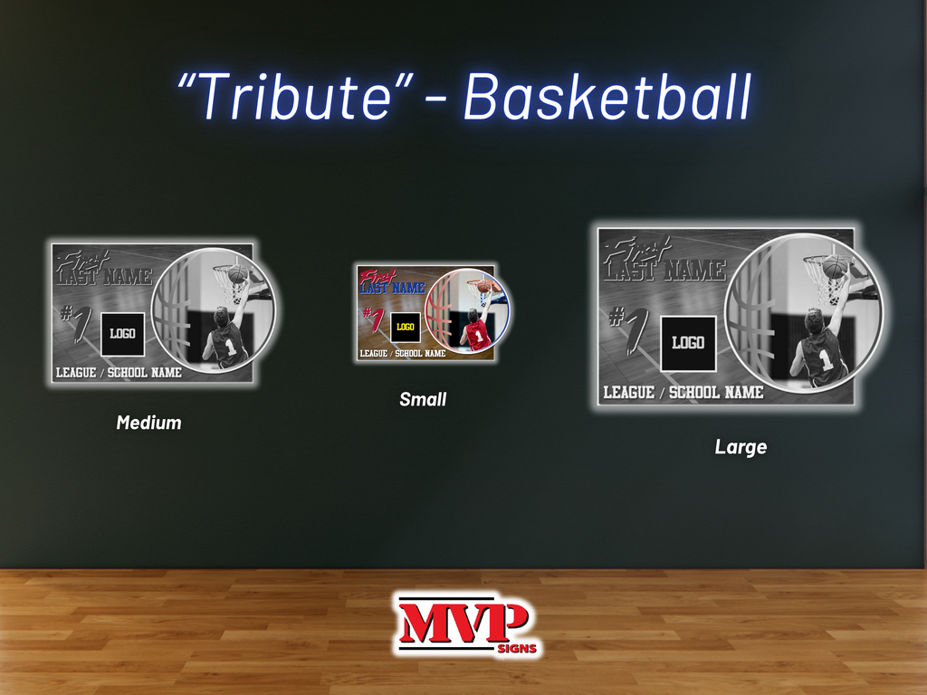 Tribute Basketball Wall Art