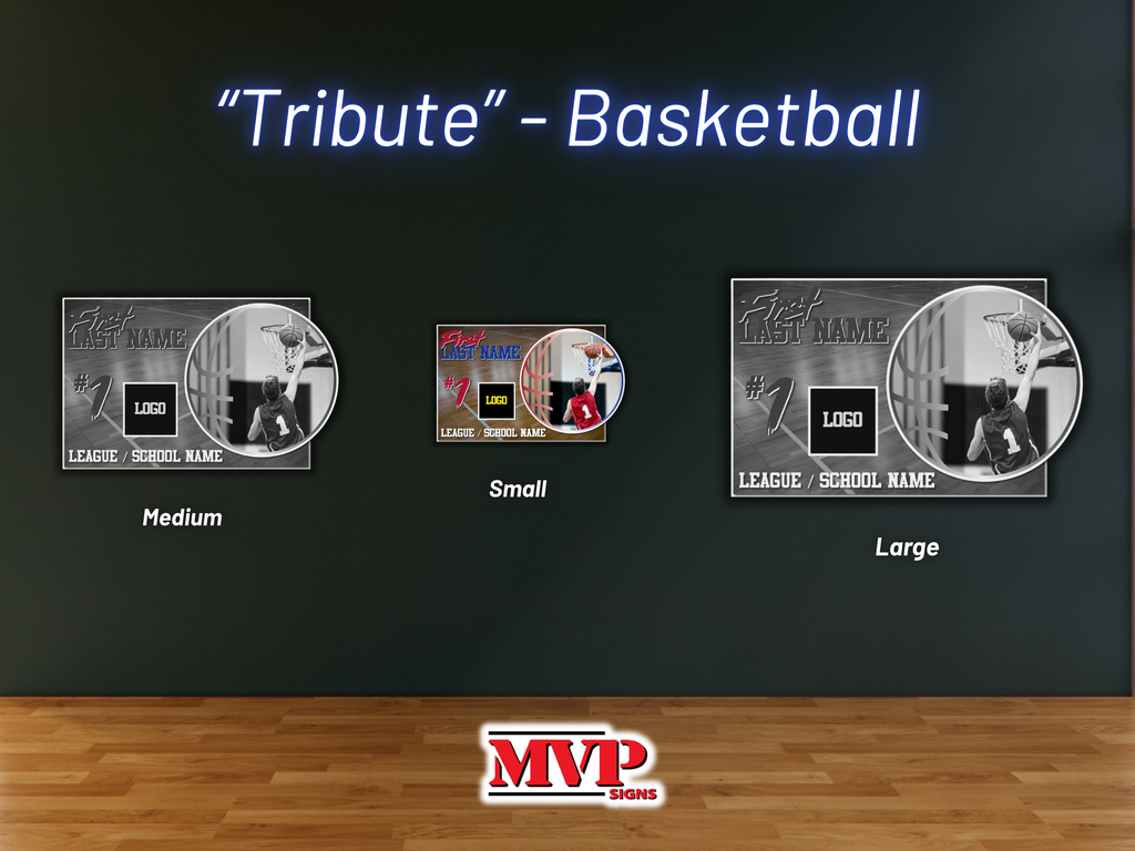 Tribute Basketball Wall Art