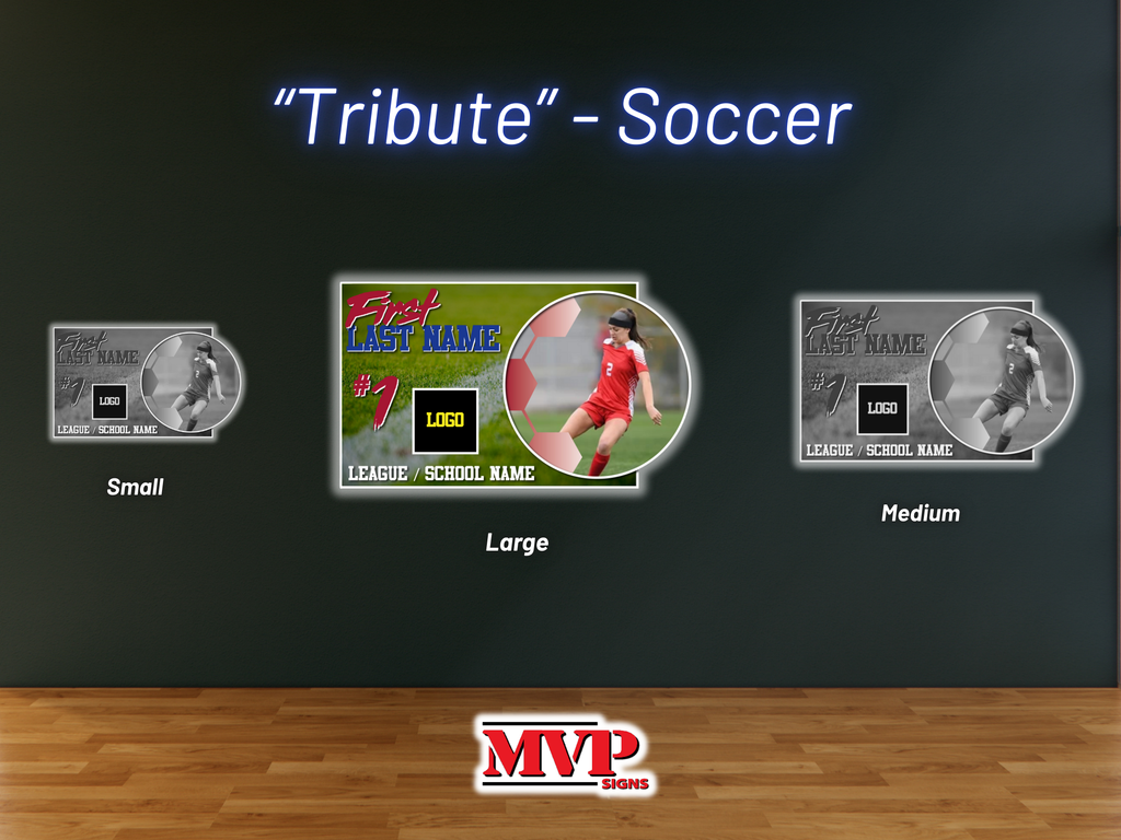 Tribute Soccer Wall Art