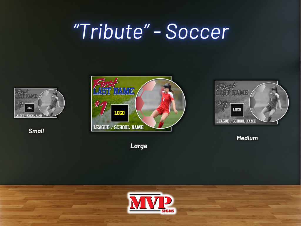 Tribute Soccer Wall Art